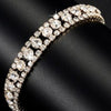 Hand-woven Beads Rhinestone bracelets women Accessories Wholesale  Design Fashion Wedding Crystal Bracelet jewelry