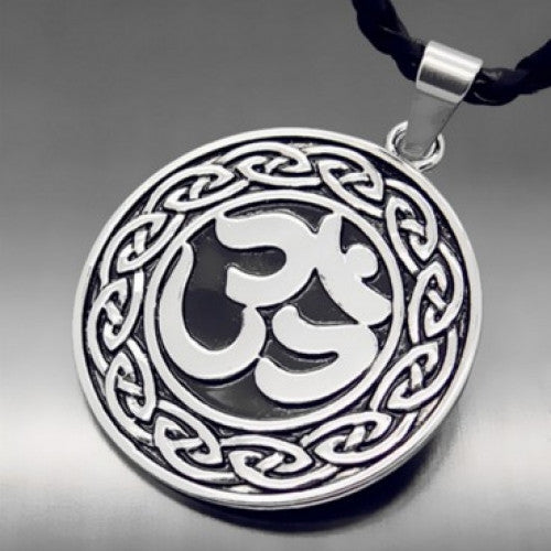 Fashion Men Women Silver Pewter Pendant